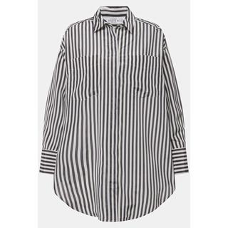 Studio Untold  Camicia dal taglio oversize con righe, collo da camicia e maniche lunghe 