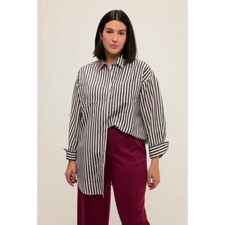 Studio Untold  Camicia dal taglio oversize con righe, collo da camicia e maniche lunghe 