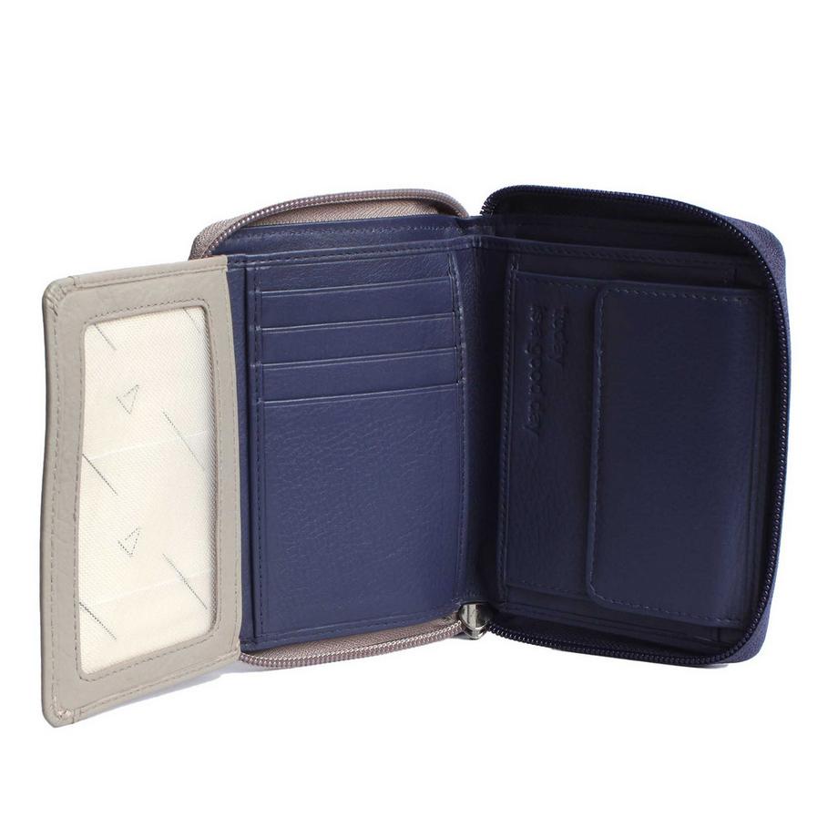 VARGU NILA 1-A Portefeuille en Cuir Véritable  