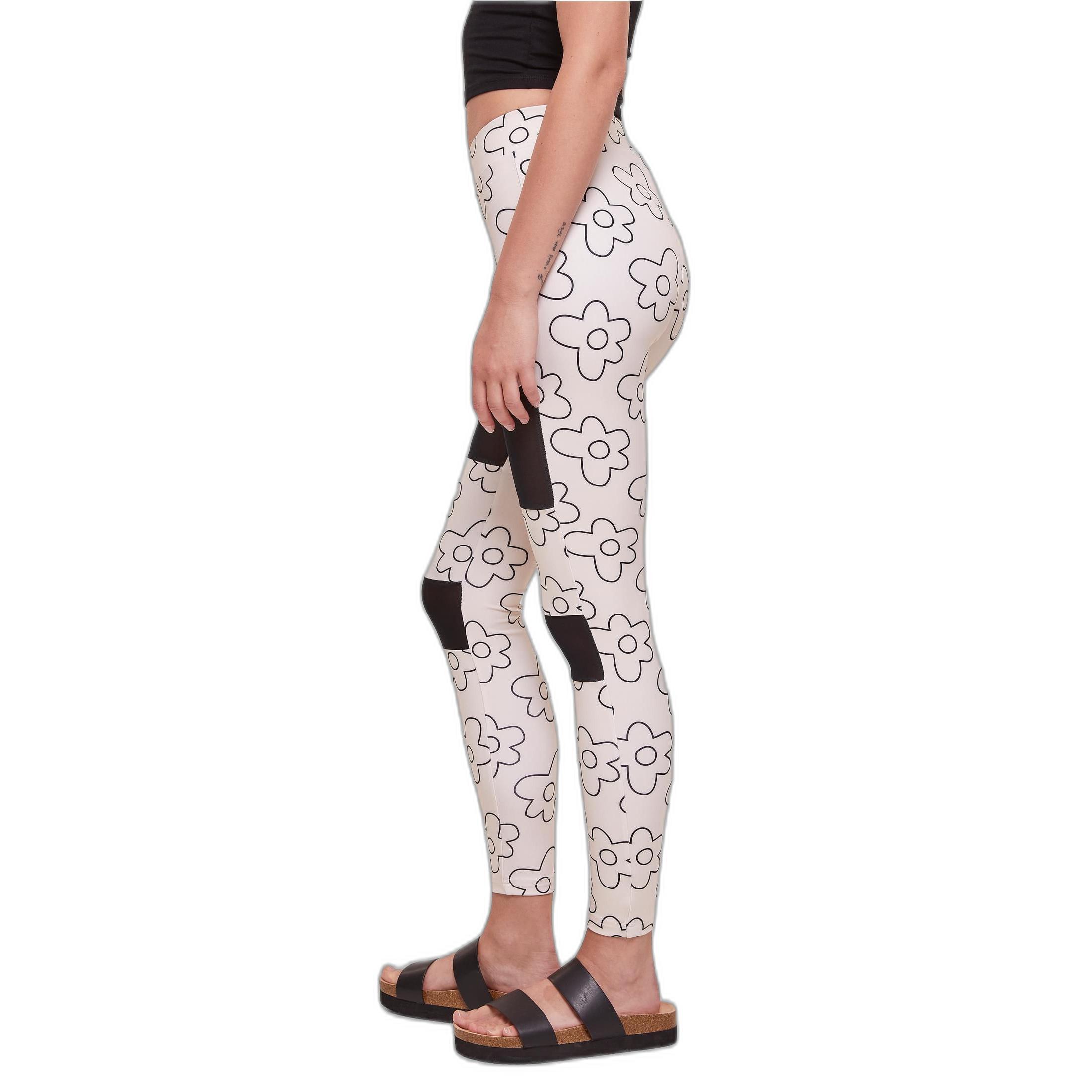 URBAN CLASSICS  leggings tech mesh aop 