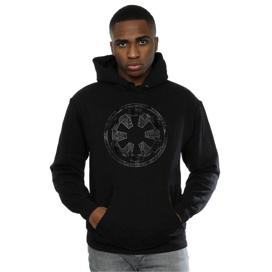 STAR WARS Galactic Empire Plans Felpa con cappuccio  