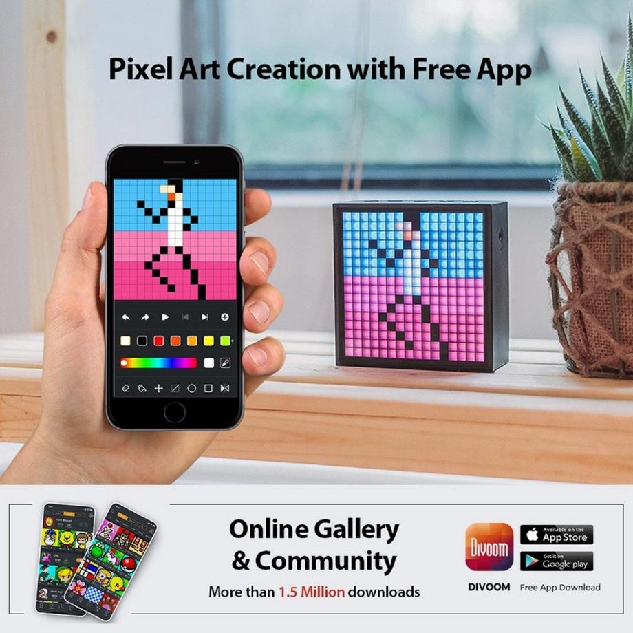 Divoom  Timebox-Evo - DSP-tuned 360 Bluetooth speaker 