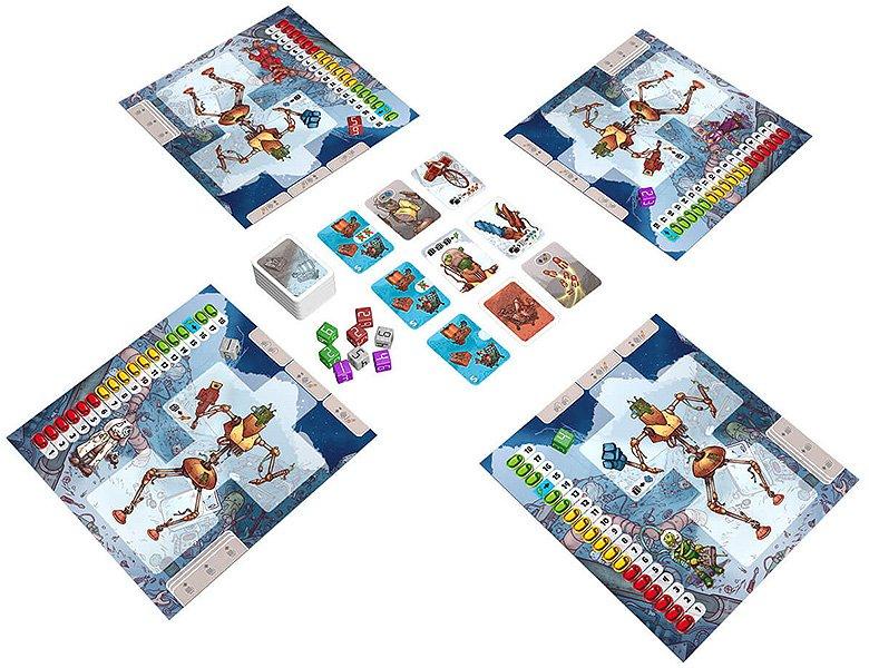 Blue Orange  Moon-Bots 