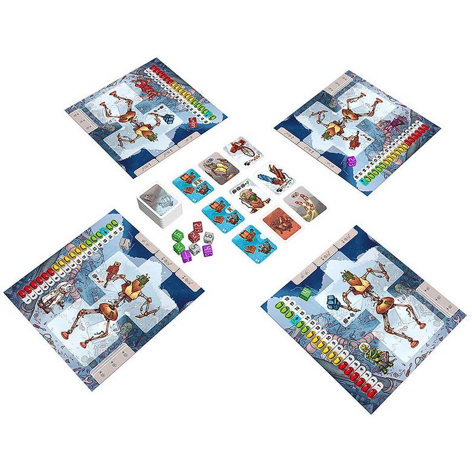 Blue Orange  Moon-Bots 