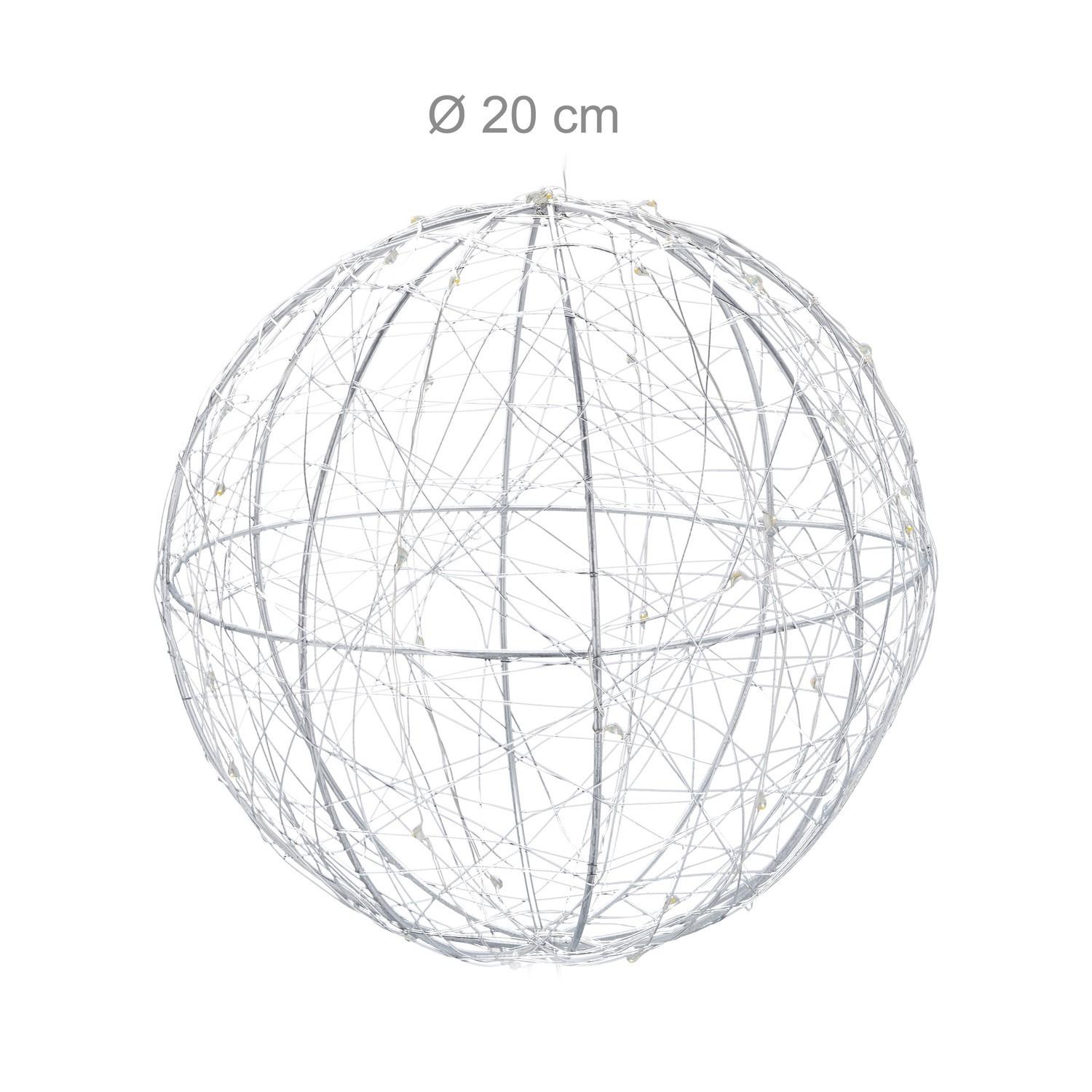 B2X Boule décorative LED 20 cm  