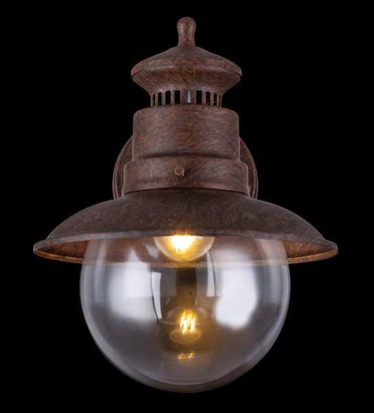 mutoni Lampada da esterno color ruggine 22x27  