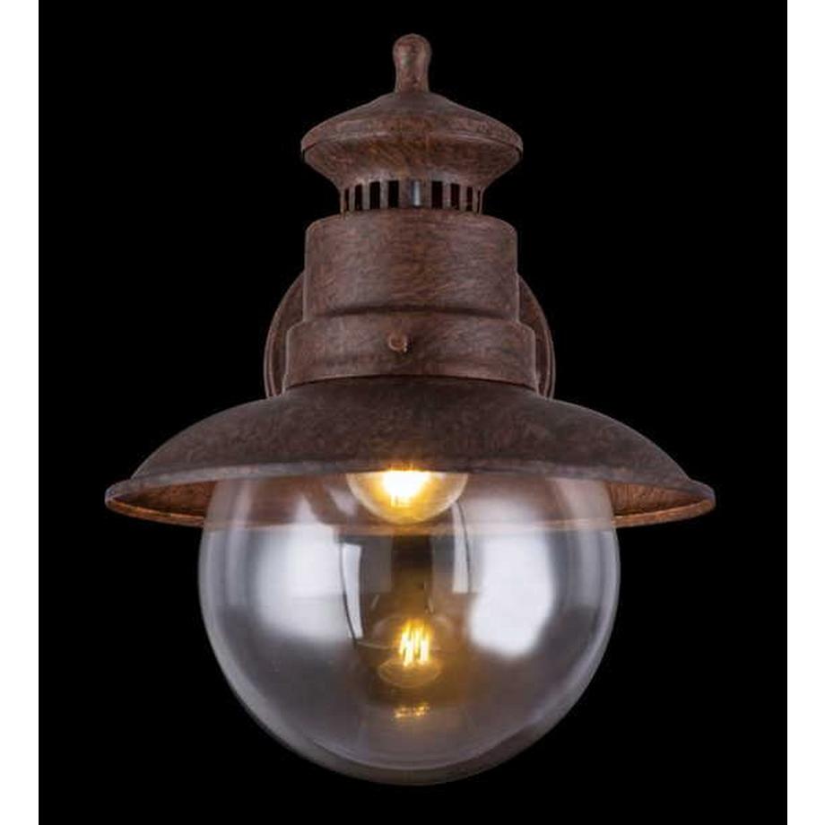 mutoni Lampe d'extérieur couleur rouille 22x27  