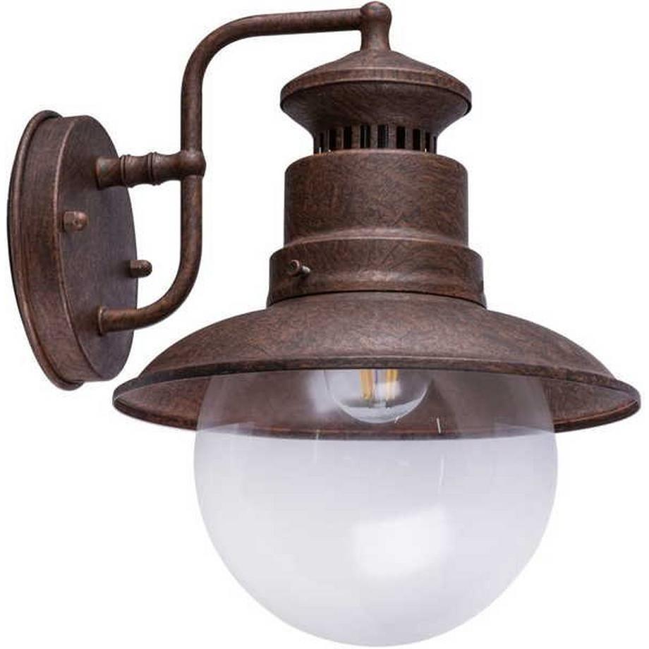 mutoni Lampe d'extérieur couleur rouille 22x27  