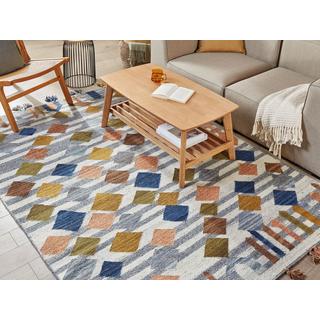 Beliani Tapis en Laine Boho KASAKH  