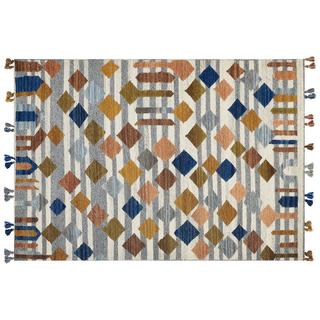 Beliani Tapis en Laine Boho KASAKH  