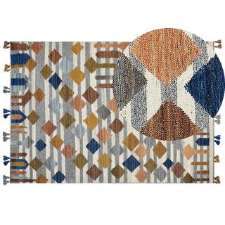 Beliani Tapis en Laine Boho KASAKH  