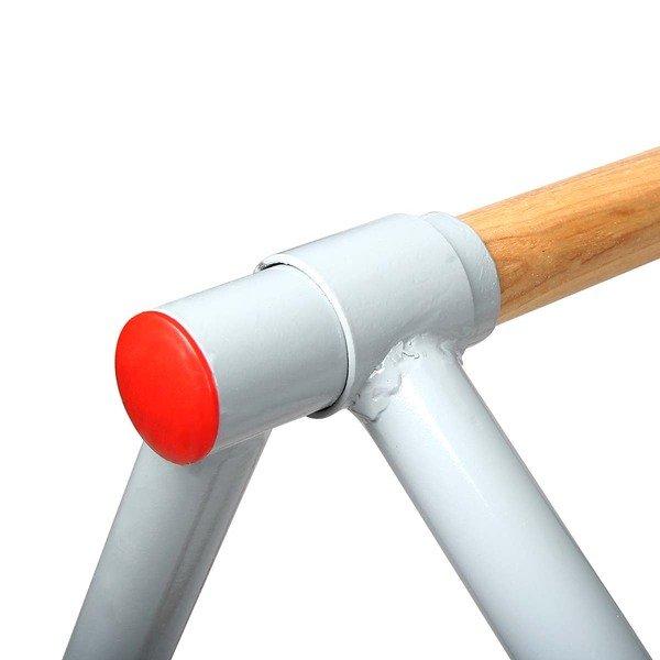 JustFit  Barra per trazioni in acciaio da 65 cm per le barre da parete in legno JustFit 