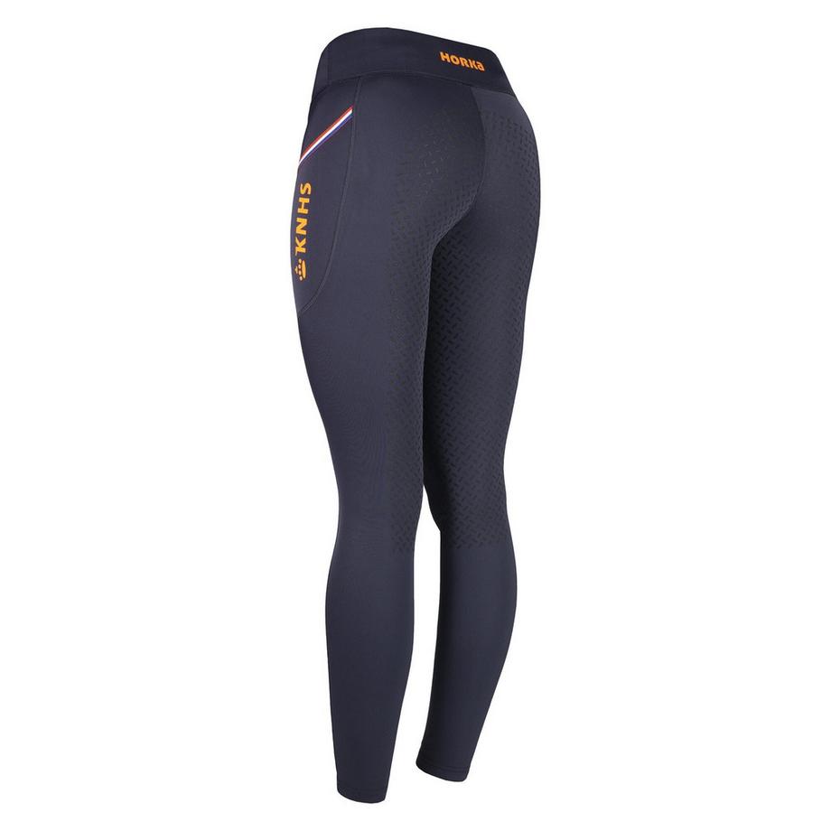 HORKA KNHS Full Grip Leggings da equitazione  