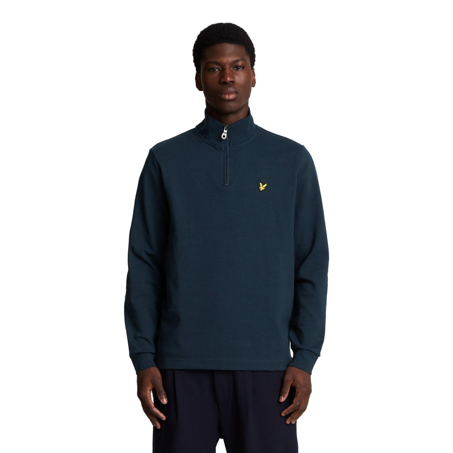 LYLE & SCOTT  Pullover mit kurzem Reißverschluss 