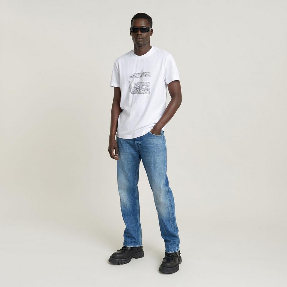 G-STAR Burger Grafik Print T-Shirt  