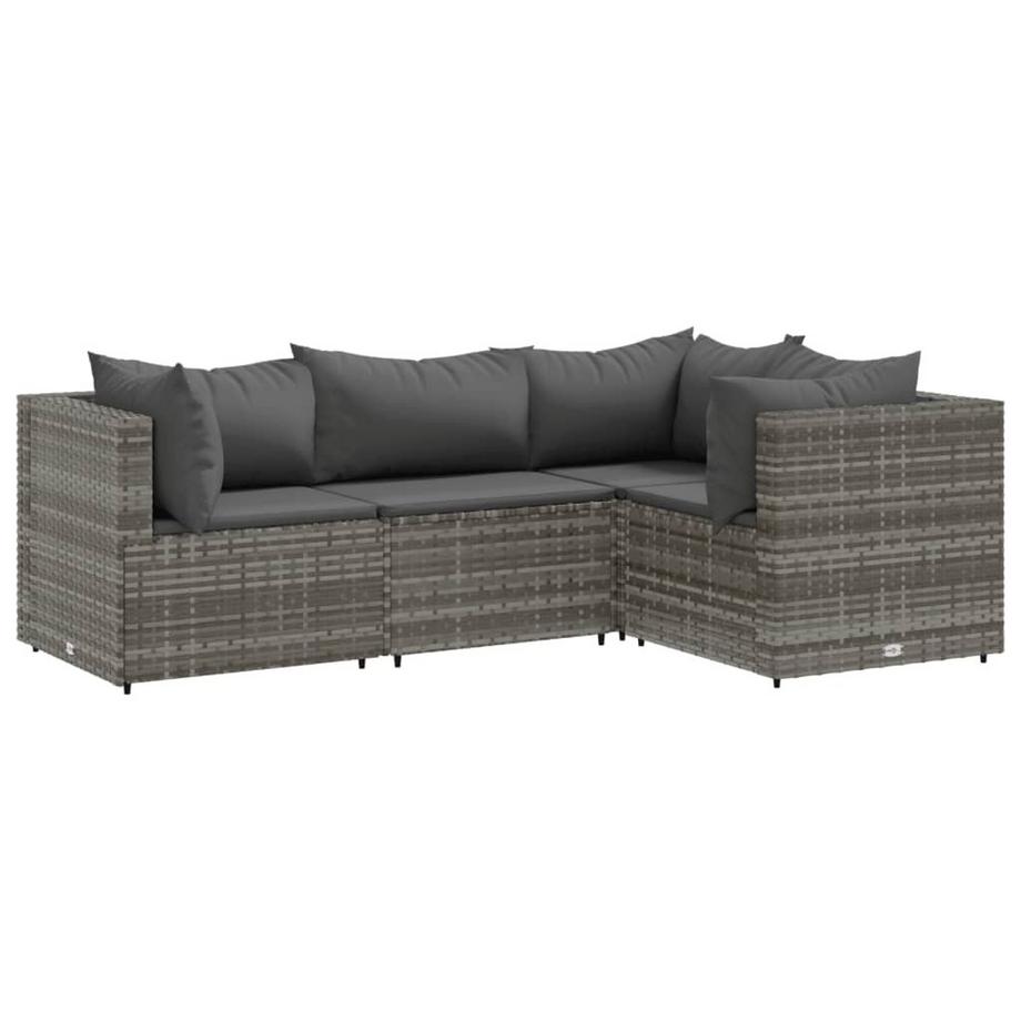 set salotto da giardino Polirattan