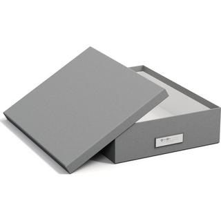Bigso Box of Sweden OSKAR Aufbewahrungsbox A4   Grau  