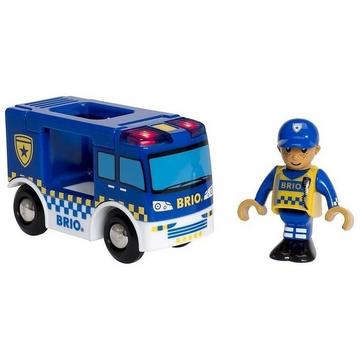 BRIO Camion de police son et lumière - 33825