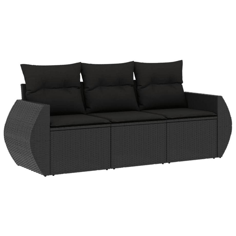 set divano da giardino Polirattan