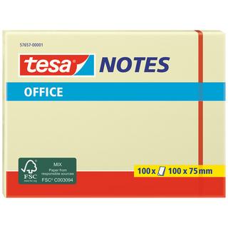 Tesa TESA Office Notes 75x100mm 576570000 gelb 100 Blatt  