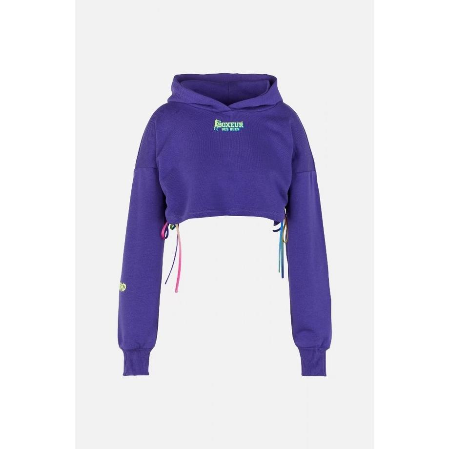 BOXEUR DES RUES Cropped Hoodie  