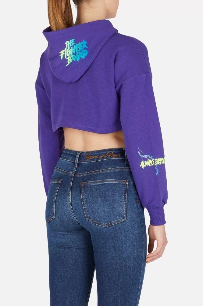 BOXEUR DES RUES Cropped Hoodie  