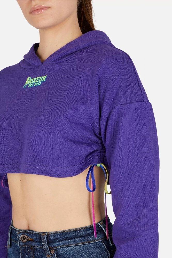 BOXEUR DES RUES Cropped Hoodie  