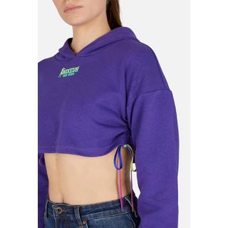 BOXEUR DES RUES  Cropped Hoodie Sweatshirt 
