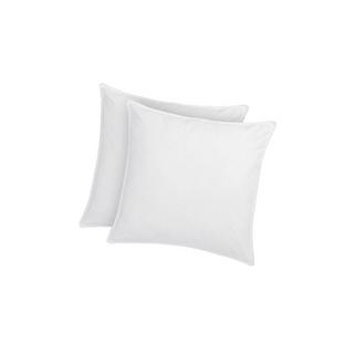 Vente-unique Guanciale trattamento antiacaro naturale Greencare 60 x 60 cm 550 g Bianco Cotone - Lotto di 2 - AZYLIA  