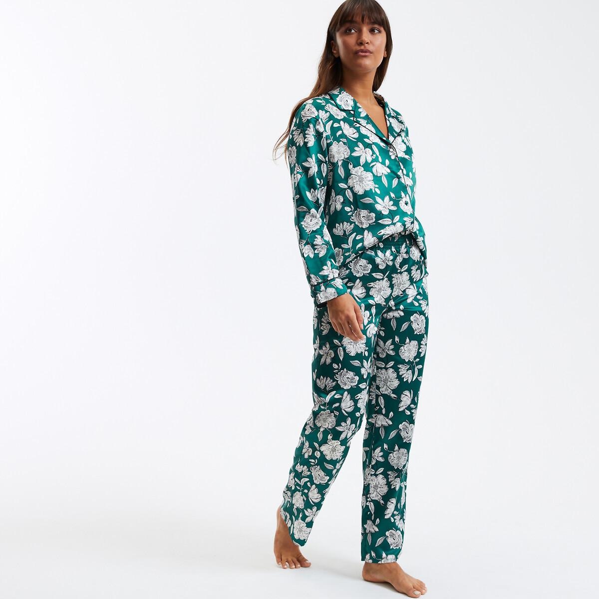 La Redoute Collections  Pyjama mit langen Ärmeln 