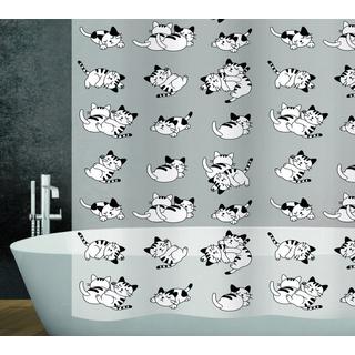 diaqua Tenda da doccia PEVA Cat  