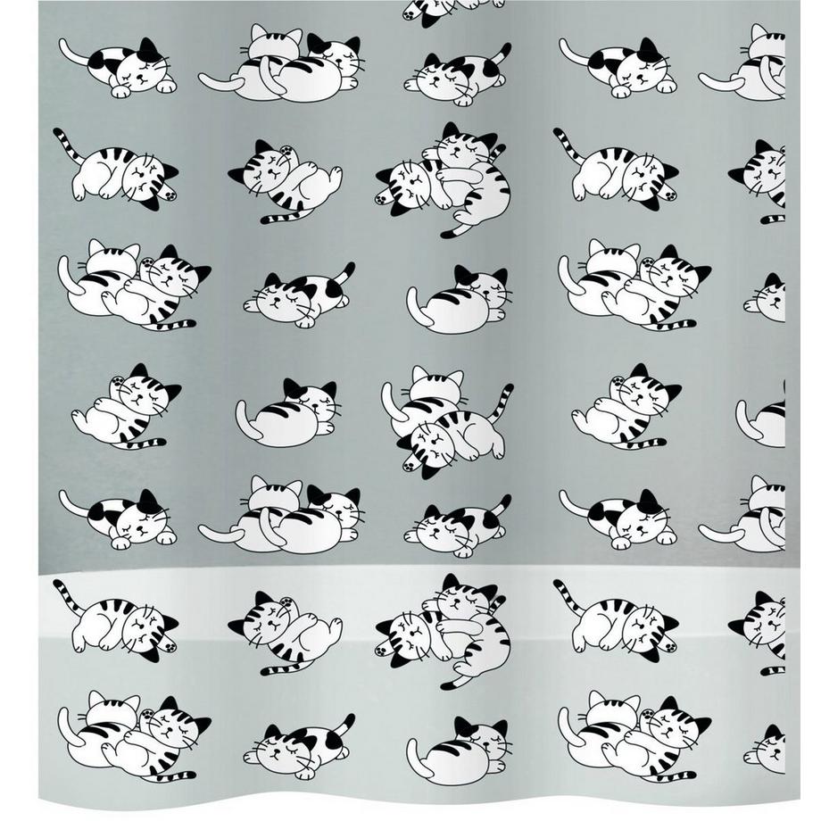 Duschvorhang PEVA Cat