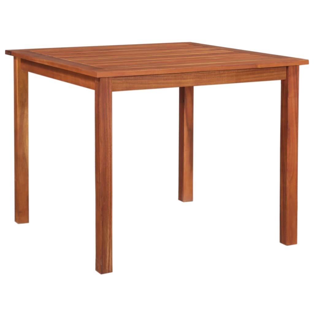 VidaXL Table de salle à manger bois d'acacia  