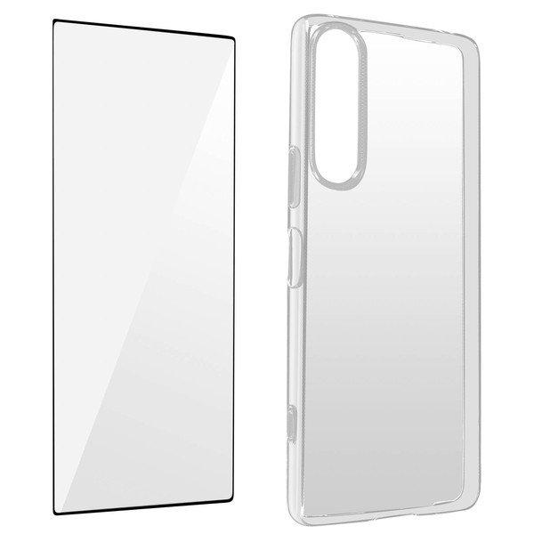 Avizar  Coque Souple + Verre Sony Xperia 5 IV 