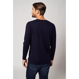 Bellemere New York  T-shirt Henley in cotone e cashmere 