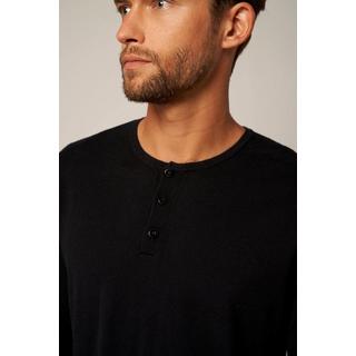 Bellemere New York  T-shirt Henley in cotone e cashmere 