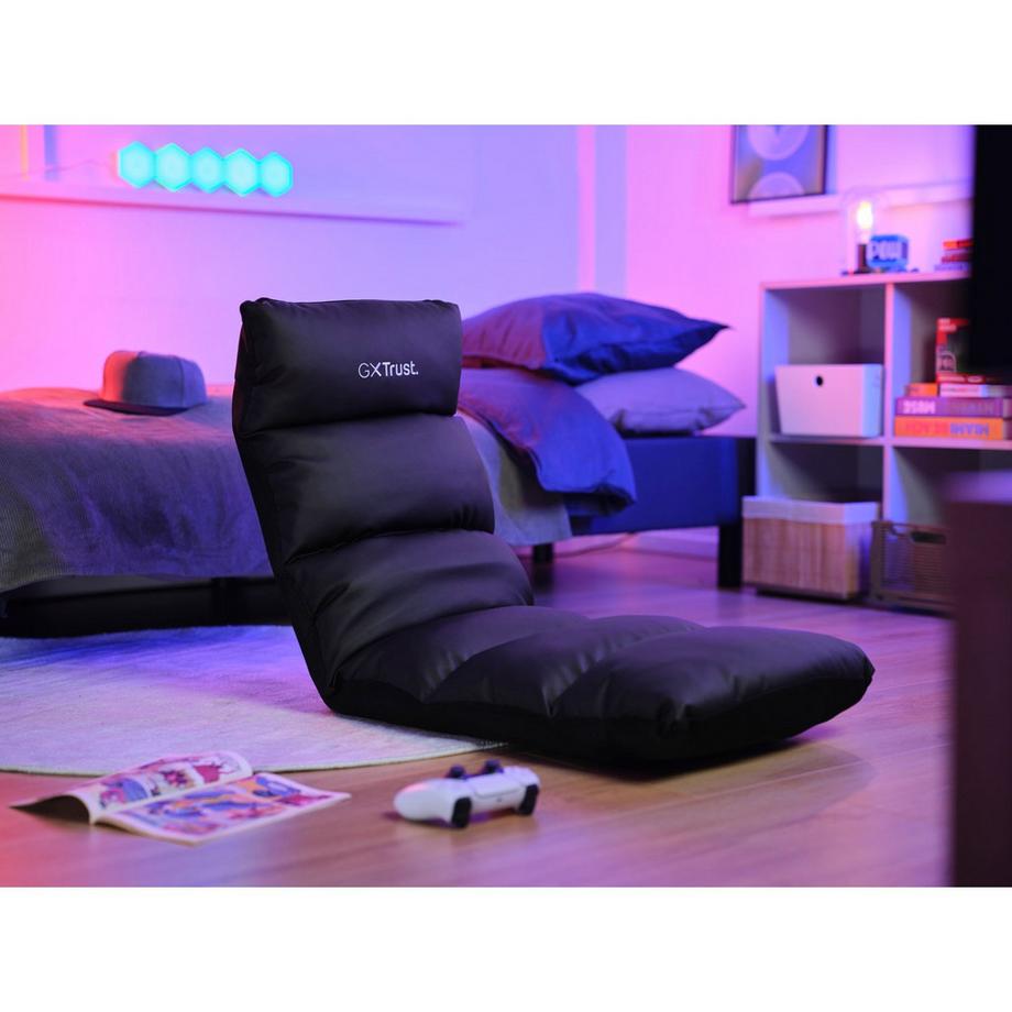 Trust  GXT 718 Rayzee Gaming-Stuhl für den Boden Schwarz 