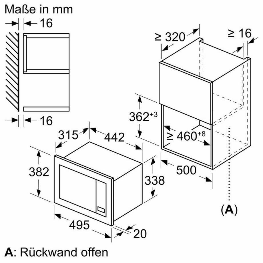 E+P Elektrik Constructa-Neff EB-Mikrowelle HLAWG25S3  
