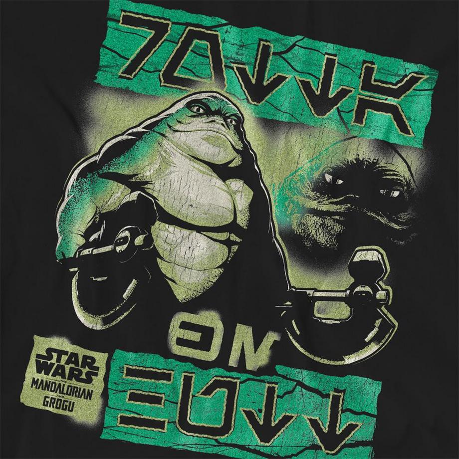 Star Wars: The Mandalorian  T-ShirtMotif Grogu Rotta The Hutt 