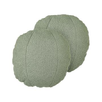 Lot de 2 coussins en Polyester Moderne RUTABAGA