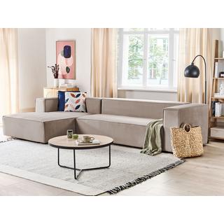 Beliani 3 Sitzer Sofa aus Samtstoff Skandinavisch VERNON  