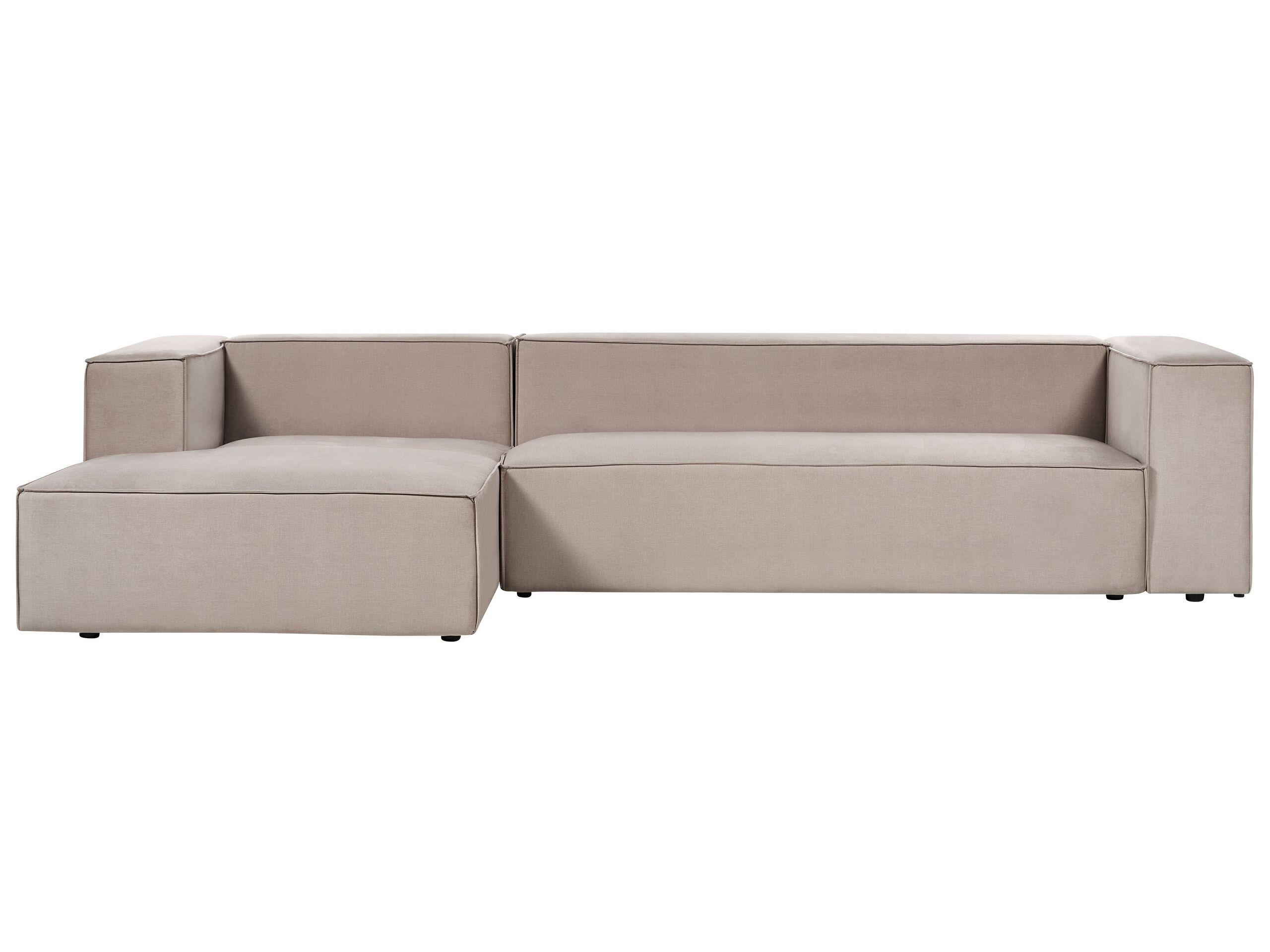 Beliani 3 Sitzer Sofa aus Samtstoff Skandinavisch VERNON  