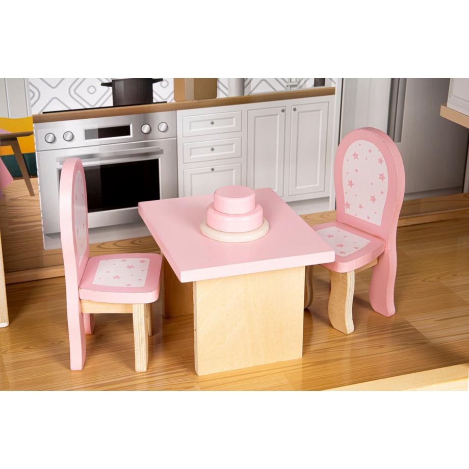 Northio  Casa delle bambole XXL Maya Residence 28 pezzi ECOTOYS 