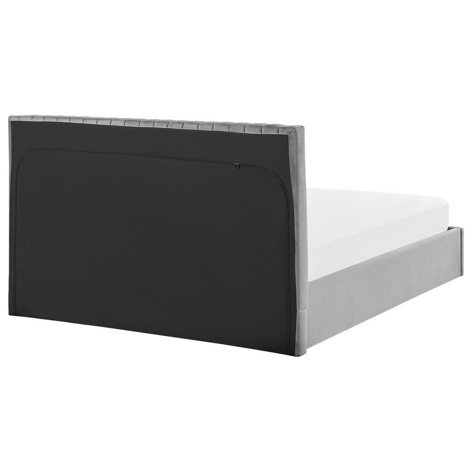 Beliani Lit ottoman en Velours  VION  