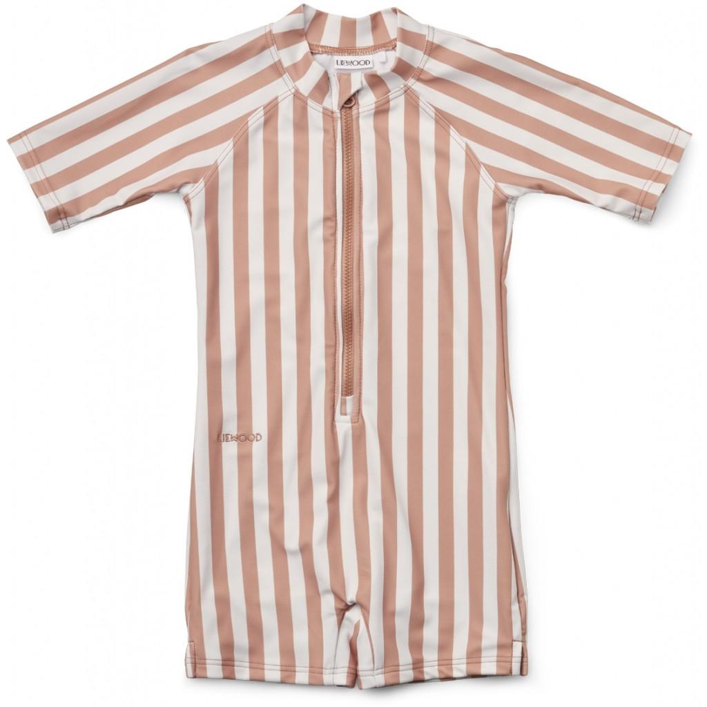 Liewood  Schwimmanzug Dusty Coral Stripe 