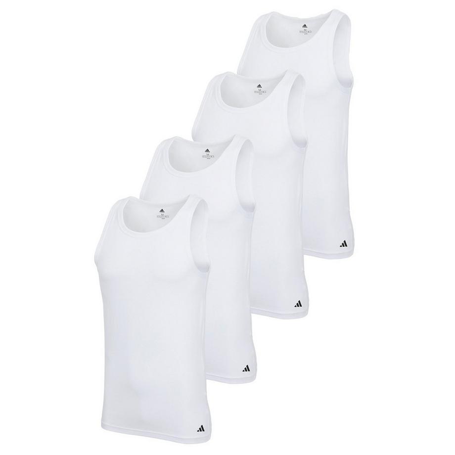 Unterhemd  4er Pack Figurbetont-Tank Top Active Flex Cotton 4PK