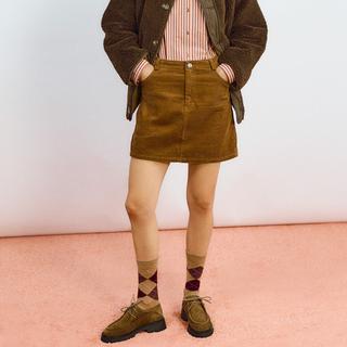 La Redoute Collections Jupe droite en velours côtelé  