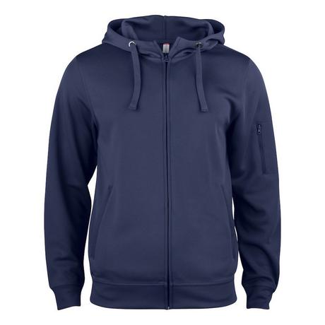 Clique  Basic Hoodie mit durchgehendem Reißverschluss  Aktiv 