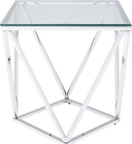 KARE Design Table d'appoint Cristallo 50x50cm  