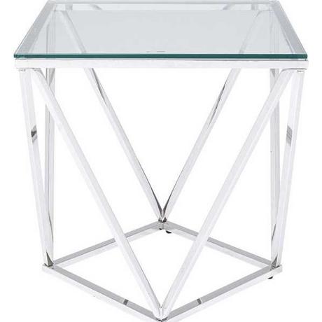 KARE Design Table d'appoint Cristallo 50x50cm  